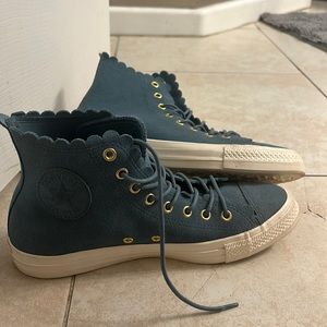 Rare Converse all star blue high top size 9.5